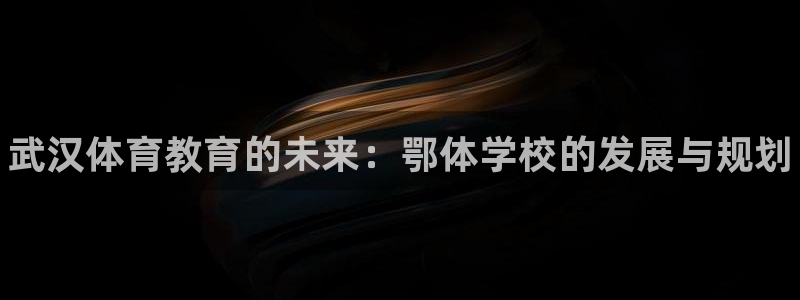 米兰体育官方正版app集团简介：武汉体育教育的未来：