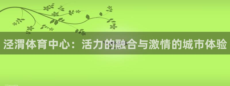 米兰体育官方正版app集团E.ON：泾渭体育中心：活力的融合