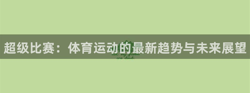 米兰体育官方正版app五金厂：超级比赛：体育运动的最